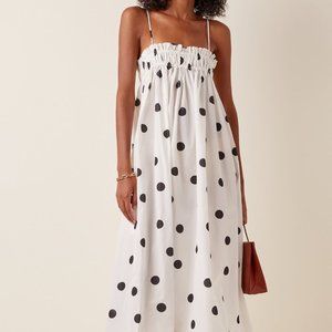 Ganni Polka Dot Tent Dress